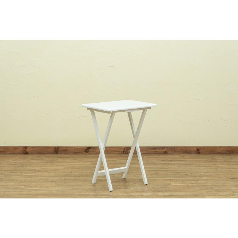 折りたたみできるサイドテーブル フォールディングテーブル 48.5×37 | サカベ | 04