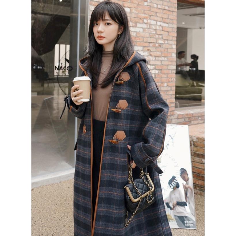 アウター コート レディース ロング丈コート チェックコート ダッフルコート コントラストステッチ かわいい カジュアル お出かけ 秋 冬 At I0543 Prairie East ヤフー店 通販 Yahoo ショッピング