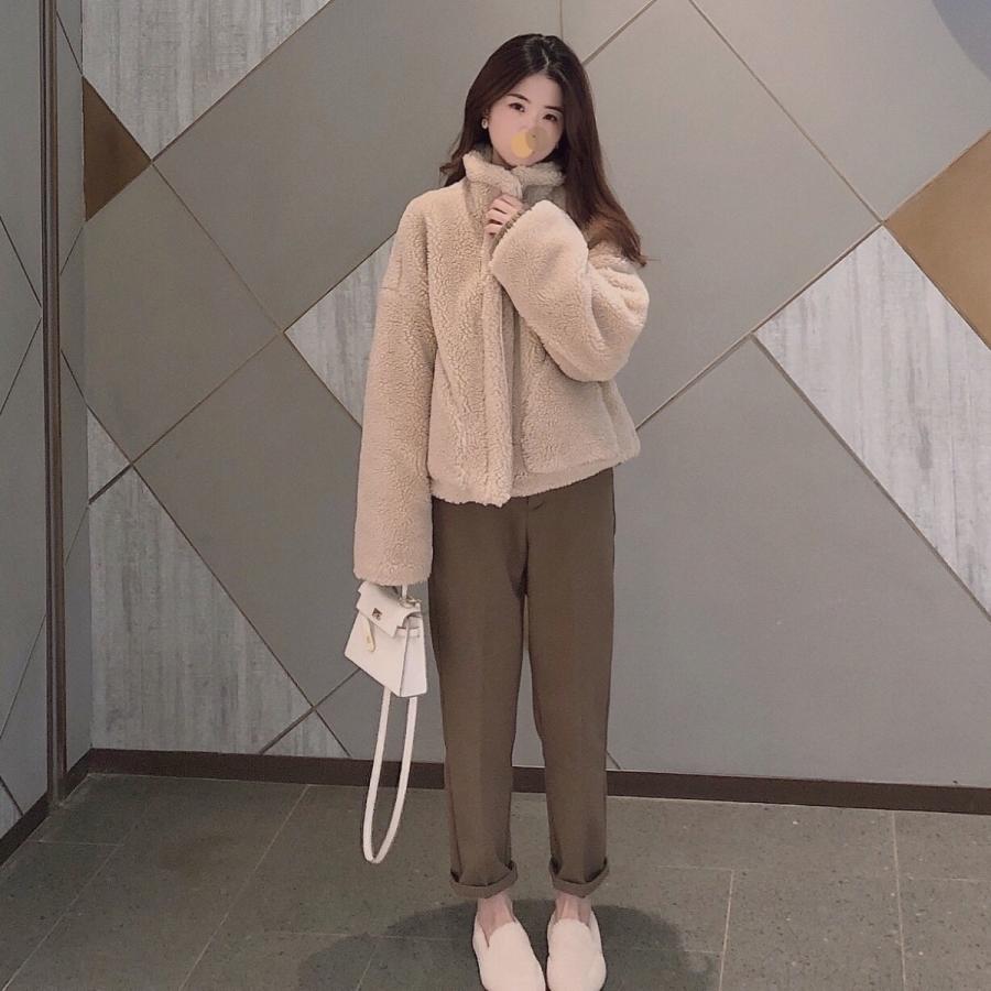 最安値級価格 秋 ブラウン ベージュ 代 10代 M S 冬 おしゃれ トレンド シンプル 大人 フェミニン ハイネック ショート丈 フェイクファー アウター 冬 秋 ファッション レディース コート アウター Www Rankinengineering Com