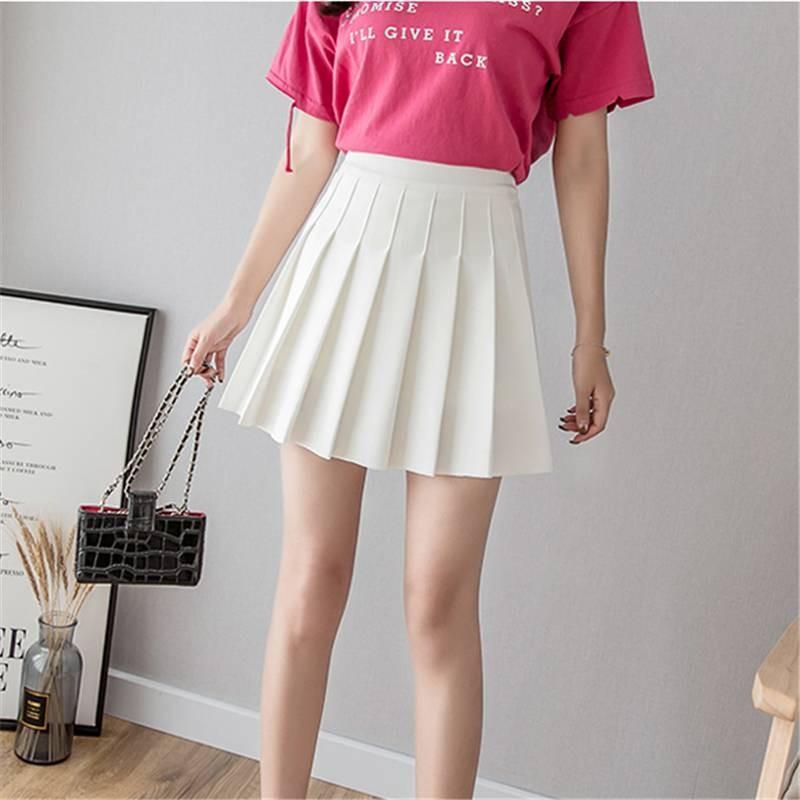 プリーツスカート キュロットスカート ミニ プリーツ 無地 シンプル ガーリー 大人可愛い 大人 デート ブラック ホワイト 黒 白 Sk K09 Prairie East ヤフー店 通販 Yahoo ショッピング