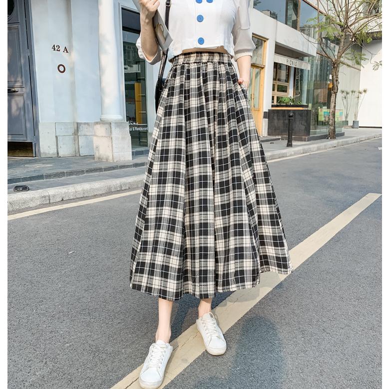 スカート 春 夏 ギンガムチェック ミモレ丈 Aライン カジュアル キュート Ol 通勤服 ママコーデ フェミニン シンプル きれいめ 上品 代 30代 40代 Sk Ys03 Prairie East ヤフー店 通販 Yahoo ショッピング