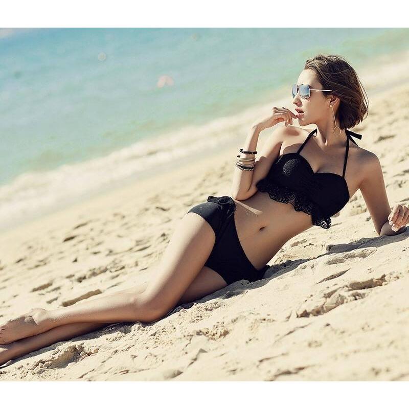 水着 ホルターネック ビキニ クロシェ かぎ編み 透け オールインワン 2way 夏 体型カバー 海 リゾート 大人 セクシー Sw Y0097 Prairie East ヤフー店 通販 Yahoo ショッピング