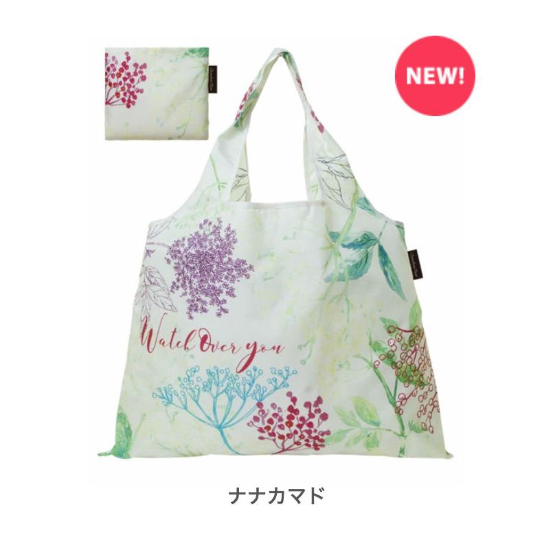 极美品 花柄バッグ エコバッグ 花柄 上品 抗菌 防臭 おしゃれ 折りたたみ 大容量 軽量