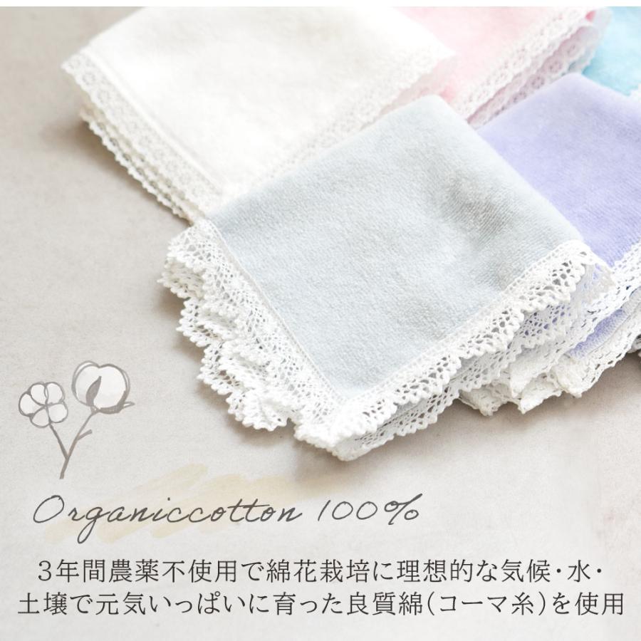 ✦現品限り✦ハンドメイド☆タオルハンカチ縁取りレース　今治タオル 今治タオル（imabari towel） レースハンカチ タオルハンカチ レース