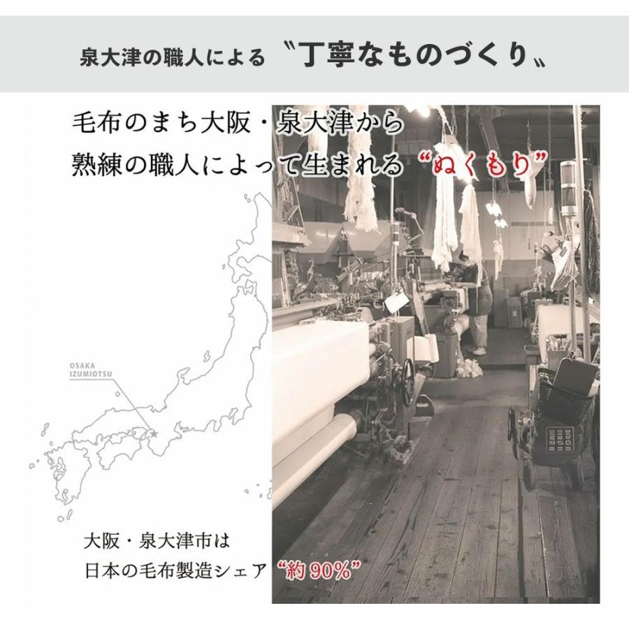 クッション毛布 吸湿発熱 ひざ掛け ブランケット 大判 高級 毛布 厚手 暖かい 洗える とろふわ 日本製 国産 ハーフサイズ ネイビー ブラウン_8