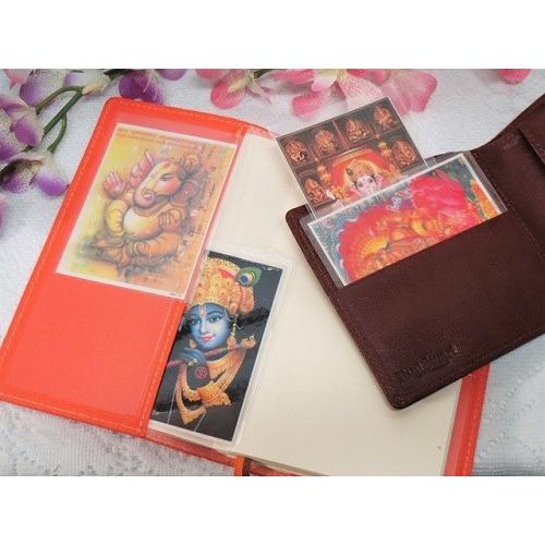 インドの神様 ガネーシャ神 お守りカード×1枚[026] India God【Ganesa】Small Card (Charm)｜prana-kh｜02