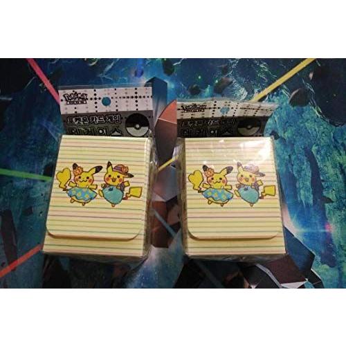 限定製作 ポケモン デッキケース クレパス 2セット 韓国限定 海外限定 人気満点 Www Gettoknowmontco Com