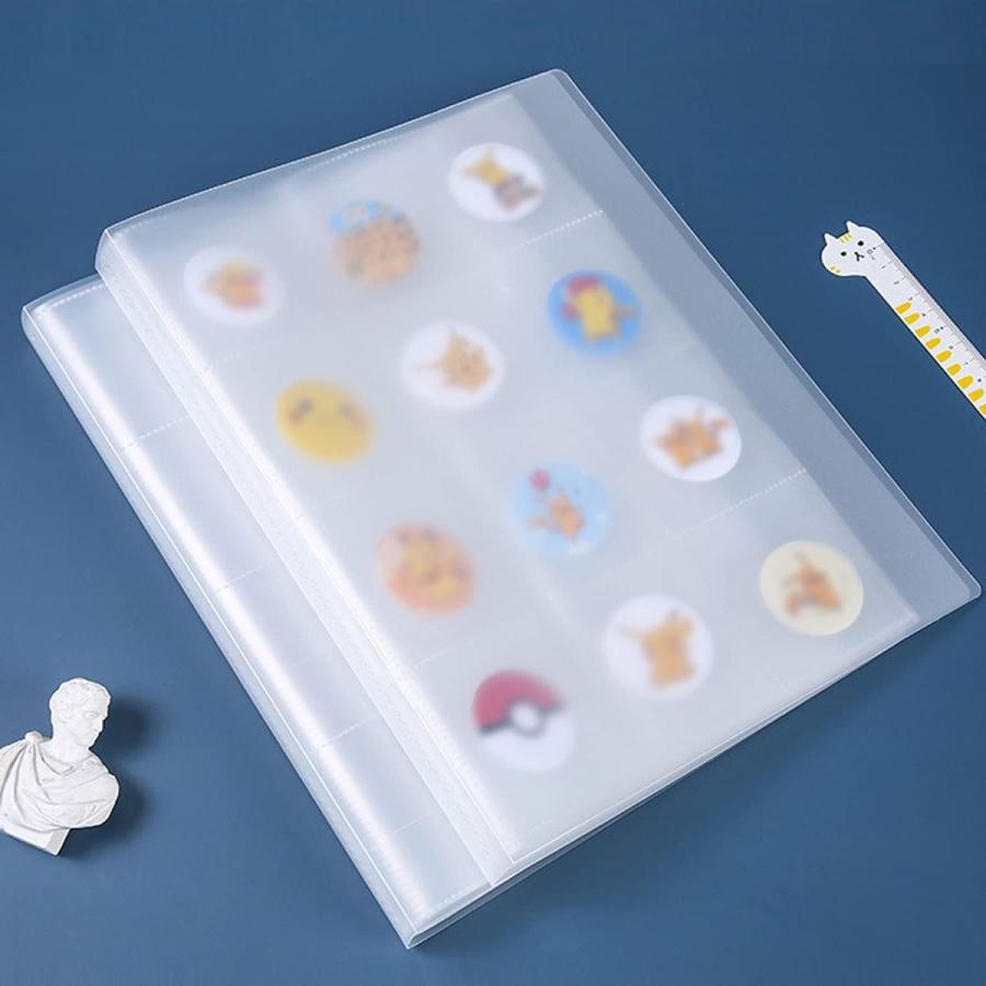 Ricisung 96枚入 缶バッジ専用 収納ファイル 缶バッジ 収納 保管 大容量 缶バッチカバー サイズ プラサードj 通販 Yahoo ショッピング