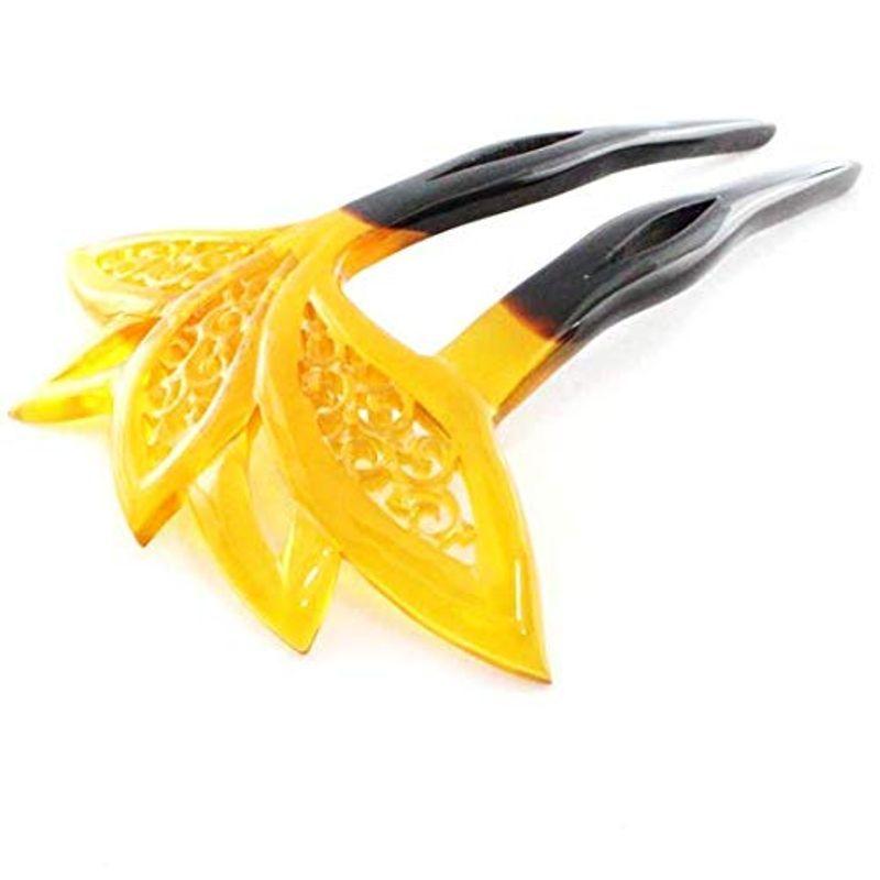 本べっ甲 かんざし レディースアクセサリー 二本挿し 腕時計 アクセサリー 飴色鼈甲に唐草模様の透かし ヘア アクセサリー フォーマルな髪型 ならショッピング ランキングや口コミも豊富なネット通販 更にお得なpaypay残高も スマホアプリも充実で