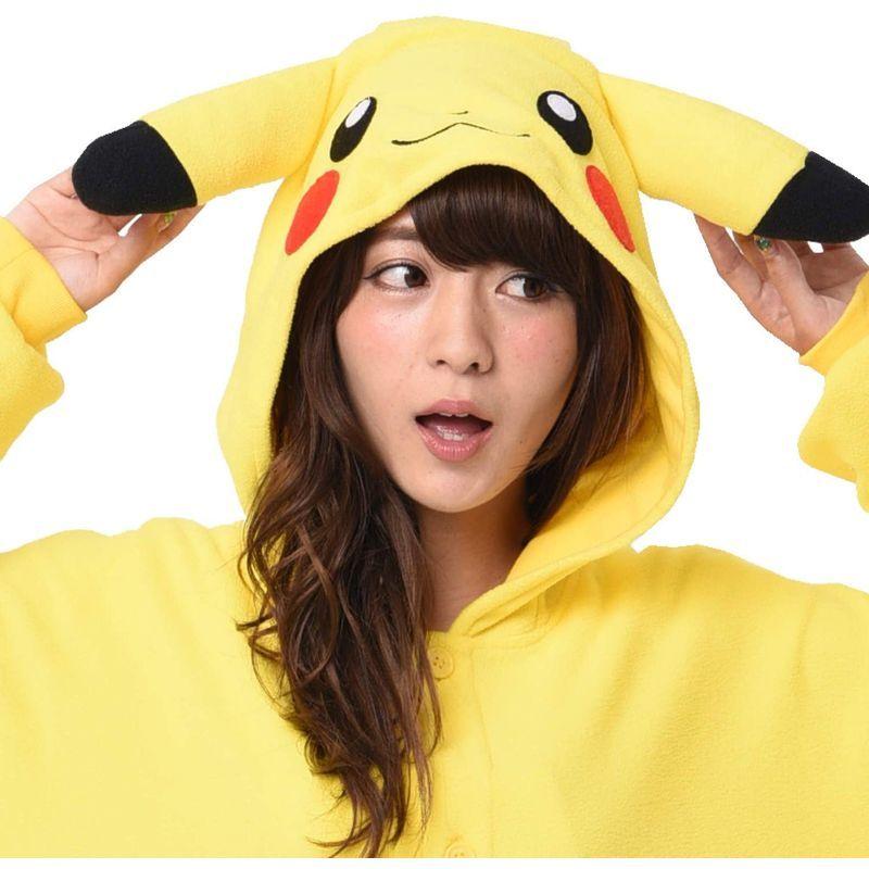 注目ショップ ブランドのギフト Sazac サザック フリース着ぐるみ ピカチュウ ポケモン Tavapirts Lv
