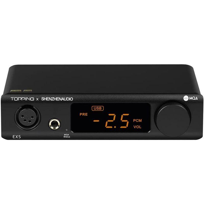正規品 TOPPING EX5 MQA デュアルES9038Q2M DAC Bluetooth 5.0 LDAC DSD512 PCM768kHz 【2804389328】(16298円)