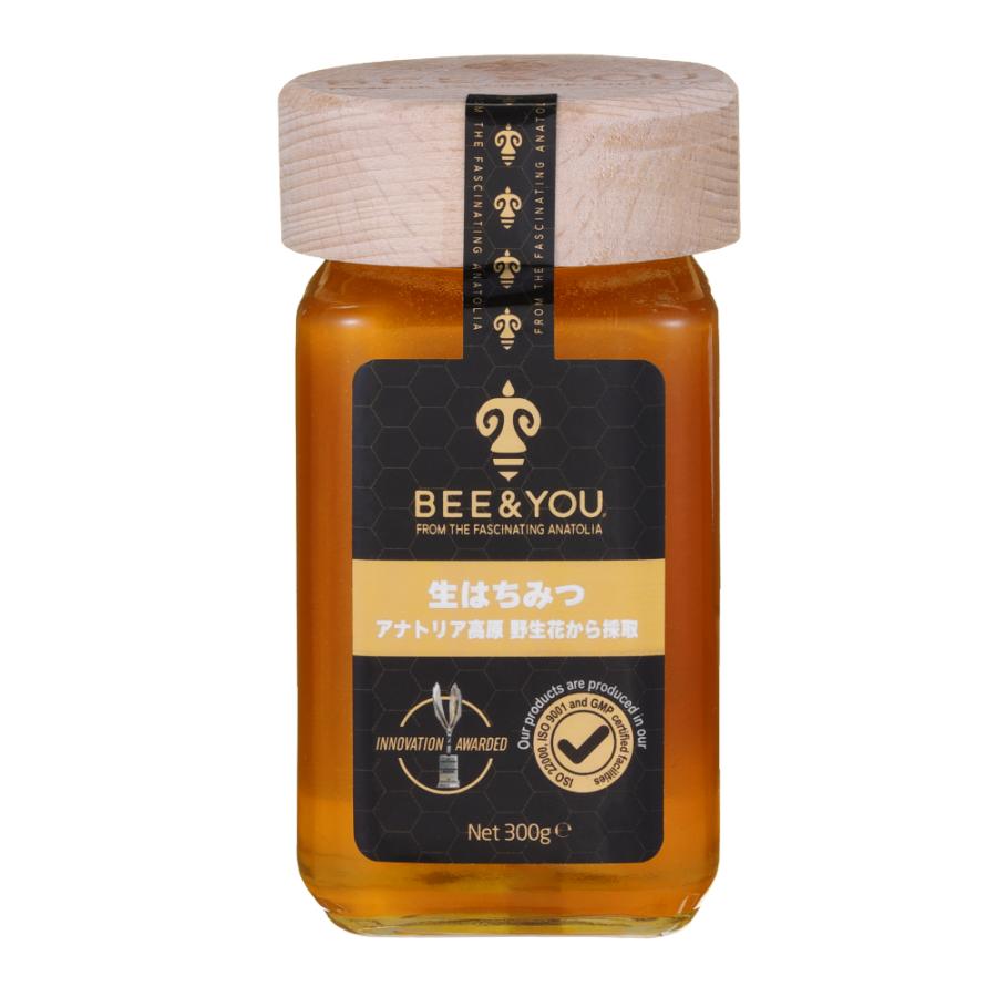 BEE & YOU 生はちみつ アナトリア高原 野生花から採取（ワイルド