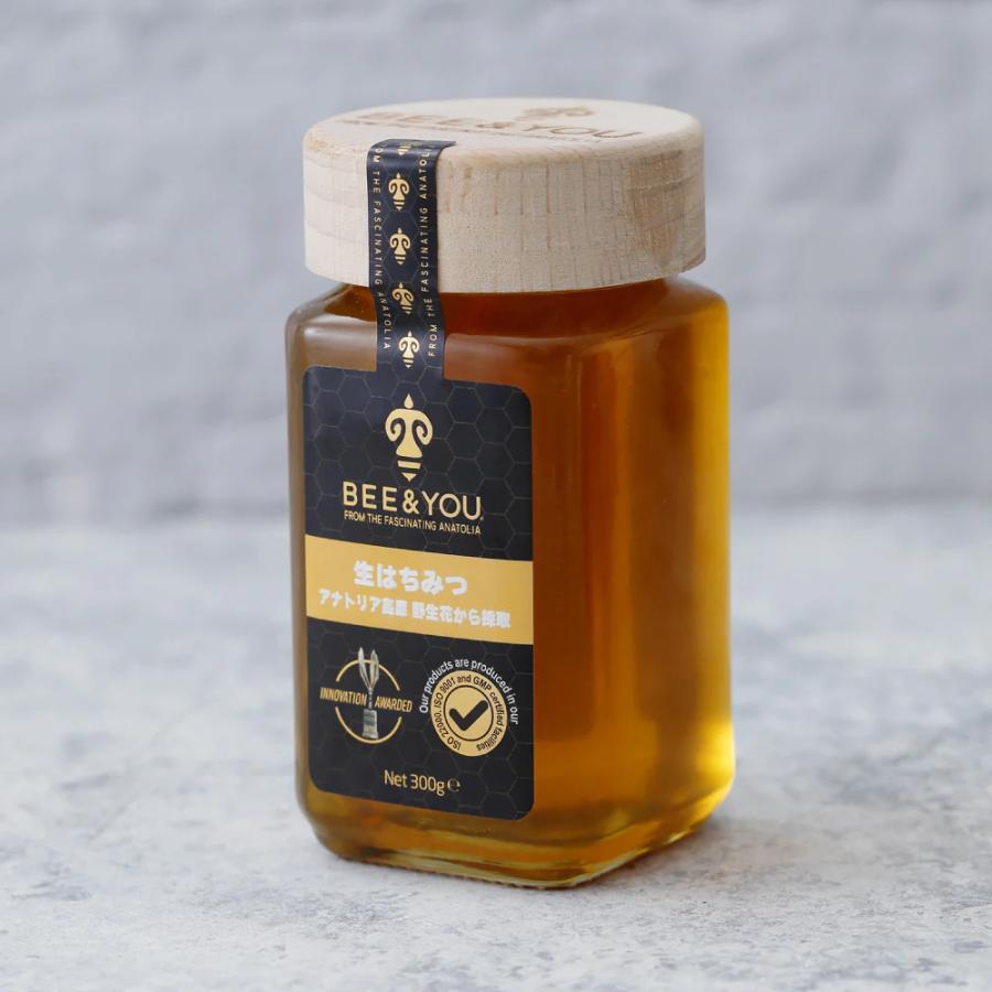 BEE & YOU 生はちみつ アナトリア高原 野生花から採取（ワイルド