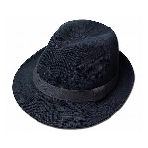 New York Hat（ニューヨークハット） ハット #7129 SEWN FEDORA, Black｜prast