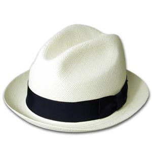 New York Hat（ニューヨークハット） 帽子 ストローハット #2253 STRAW FEDORA, Panama Ver.｜prast