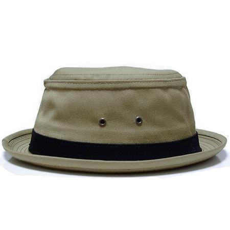 New York Hat　ニューヨークハット　 ポークパイハット 　3061 COTTON SINGY　 Tan｜prast｜03
