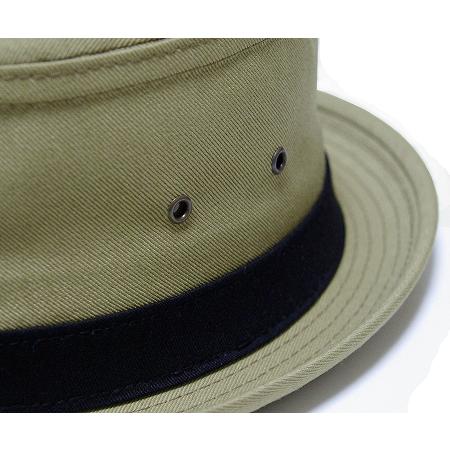 New York Hat　ニューヨークハット　 ポークパイハット 　3061 COTTON SINGY　 Tan｜prast｜04