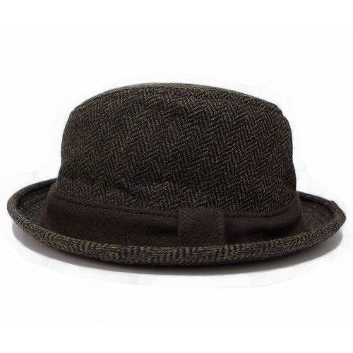 New York Hat（ニューヨークハット） ハット #5520 BONE CENTER DENT, Brown｜prast｜04