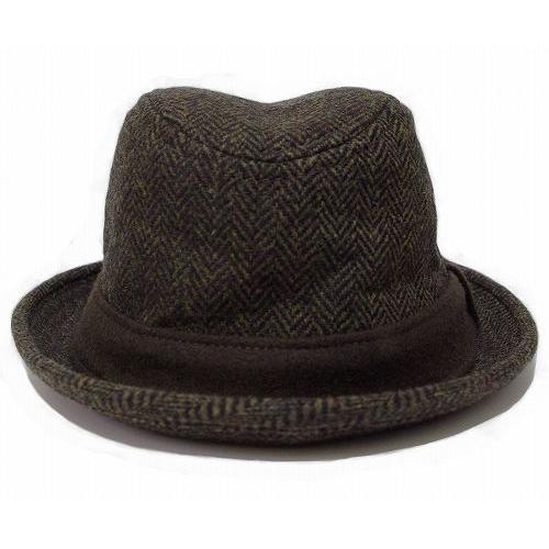 New York Hat（ニューヨークハット） ハット #5520 BONE CENTER DENT, Brown｜prast｜05