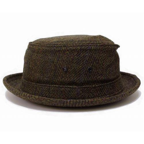 New York Hat（ニューヨークハット） ポークパイハット #5503 OLE MAN STINGY, Brown｜prast｜04