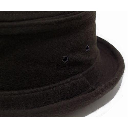 New York Hat　ニューヨークハット　 ポークパイハット 　5588 WOOL STINGY　 Brown｜prast｜03