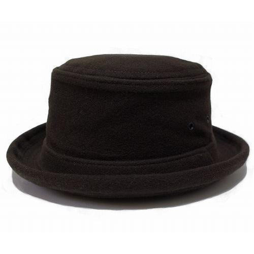 New York Hat　ニューヨークハット　 ポークパイハット 　5588 WOOL STINGY　 Brown｜prast｜05