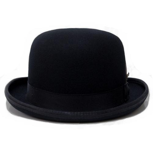 New York Hat　ニューヨークハット　 帽子 フェルトハット 　5000 WOOL FELT DERBY　 Black｜prast｜04