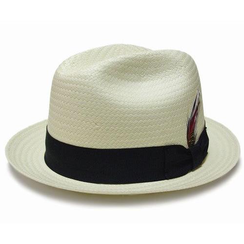 New York Hat（ニューヨークハット） 帽子 ストローハット #2251 TOYO FEDORA, Natural｜prast｜03