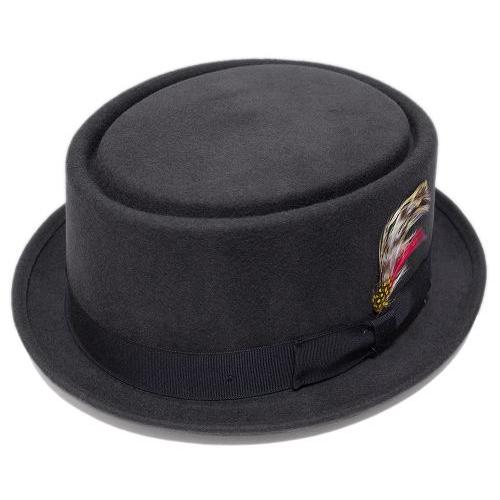 New York Hat　ニューヨークハット　 帽子 フェルトハット 　5285 STINGY PORKPIE　Grey｜prast｜02