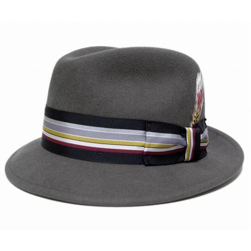 New York Hat（ニューヨークハット） 帽子 フェルトハット #5320 LITE FELT BUSTER, Grey｜prast｜03