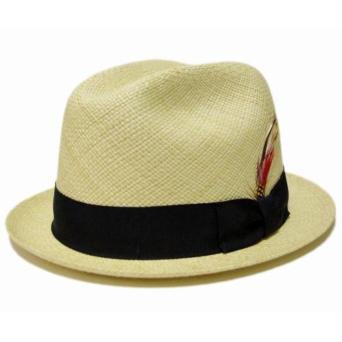 【送料無料】NEW YORK HAT（ニューヨークハット） 麦わら帽子 ストローハット #2076 PANAMA STINGY, Natural｜prast｜03