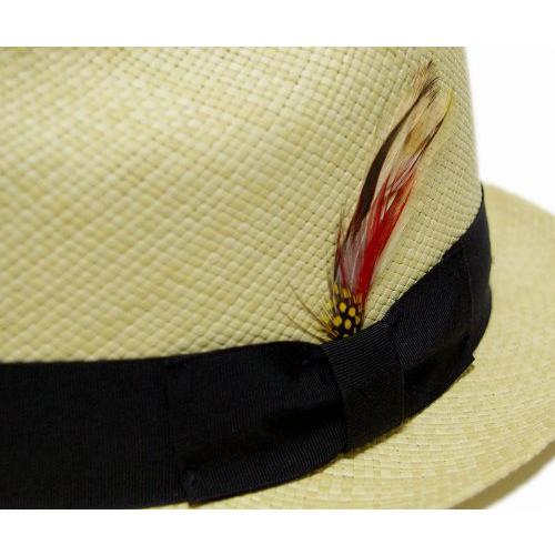 【送料無料】NEW YORK HAT（ニューヨークハット） 麦わら帽子 ストローハット #2076 PANAMA STINGY, Natural｜prast｜04