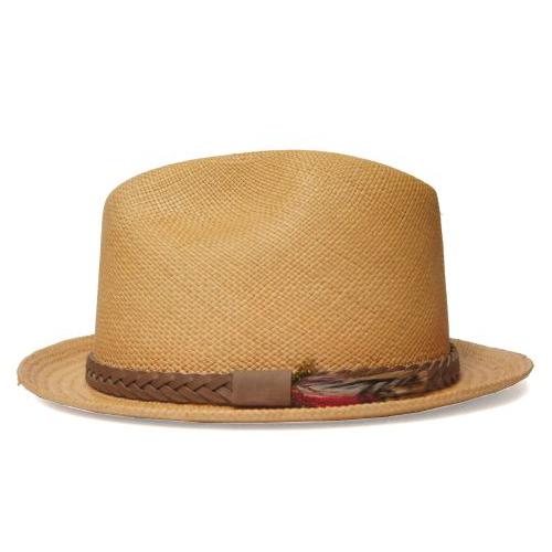 NEW YORK HAT（ニューヨークハット） 帽子 ストローハット 中折れ