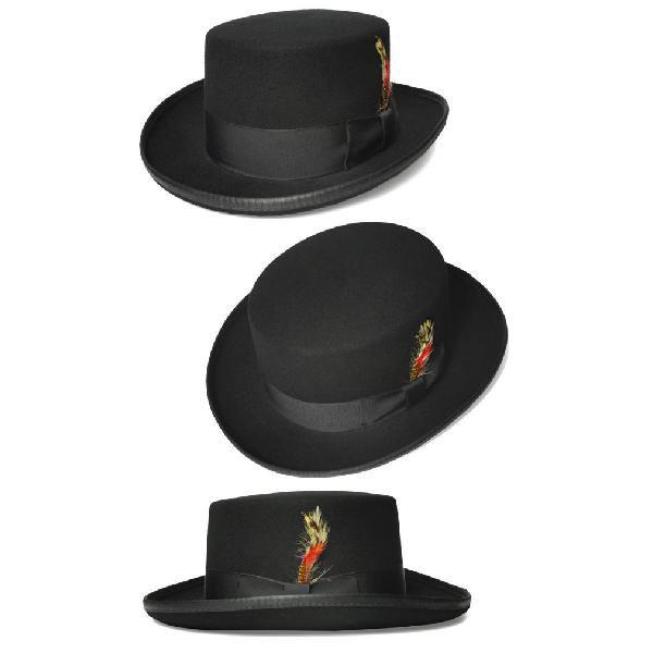 ニューヨークハット Coachman フェルトハット 黒 L NEW YORK HAT（ニューヨークハット） 帽子 フェルトハット New York