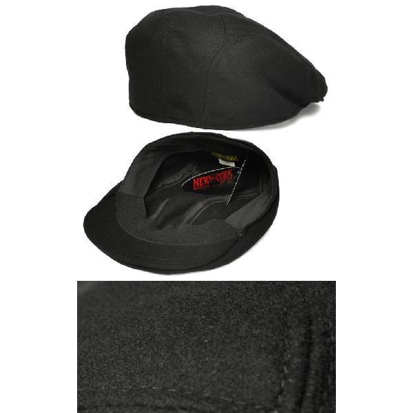 New York Hat ニューヨークハット 9003 Wool Melton 1900 ウールメルトン1900 Black Brown Camel Charcoal Burgundy Navy Darkgrey メンズ レディース | NEW YORK HAT | 02