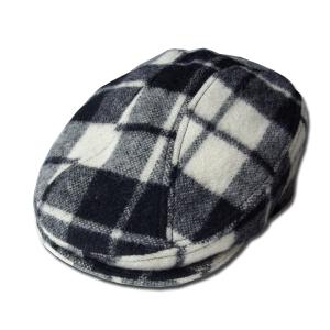 New York Hat（ニューヨークハット） ハンチング #9231 BUFFALO 1900, Black&White｜prast