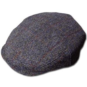 New York Hat（ニューヨークハット） ハンチング #9313 HARRIS TWEED ROONEY, Grey｜prast