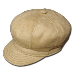 New York Hat　ニューヨークハット　キャスケット　9055　WOOL　SPITFIRE　Camel｜prast