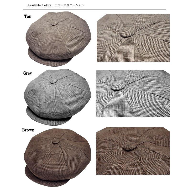 NEW YORK HAT（ニューヨークハット） New York Hat 6232 Plaid Linen