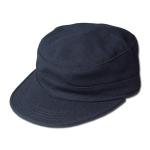 New York Hat ニューヨークハット ワークキャップ 9407 SOLID PRIVATE Black メンズ レディース｜prast