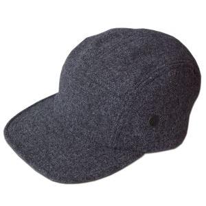 ニューヨークハット　帽子　New York Hat　9383　WOOL CAMP CAP　ウール　キャンプ　キャップ　Charcoal｜prast