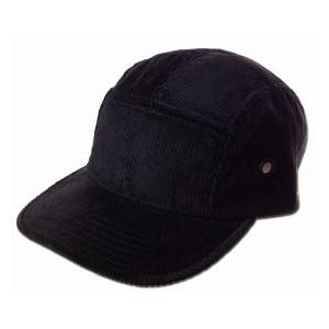 New York Hat（ニューヨークハット） キャップ #9393 CORDUROY CAMP CAP, Black｜prast