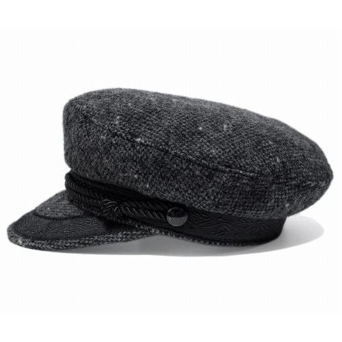 New York Hat ニューヨークハット 帽子 キャップ 9032 TWEED GREEK Charcoal メンズ レディース｜prast｜05