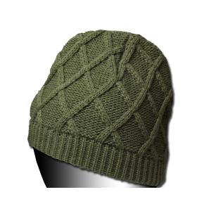 New York Hat（ニューヨークハット） ニットキャップ #4556 CRISS CROSS, Olive｜prast