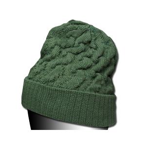 New York Hat（ニューヨークハット） ニットキャップ #4480 COTTON CABLE, Olive｜prast