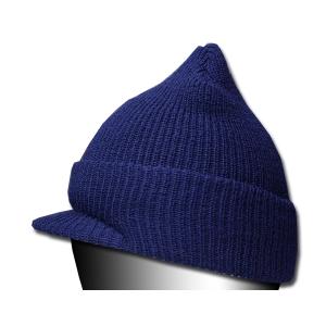 New York Hat　ニューヨークハット　 ニットキャップ 　4504 WOOL RADAR　 Navy｜prast