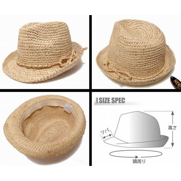 NEW YORK HAT ニューヨークハット 麦わら帽子 ストローハット