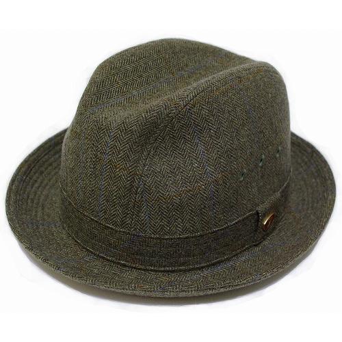 Borsalino オリーブグリーン ウールハット サイズ58cm