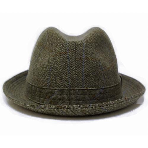 Borsalino ウールハット オリーブグリーン59cm
