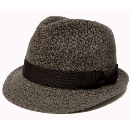 Borsalino ボルサリーノ 帽子 マニッシュハット B9893 ブラウン メンズ レディース | Borsalino | 02